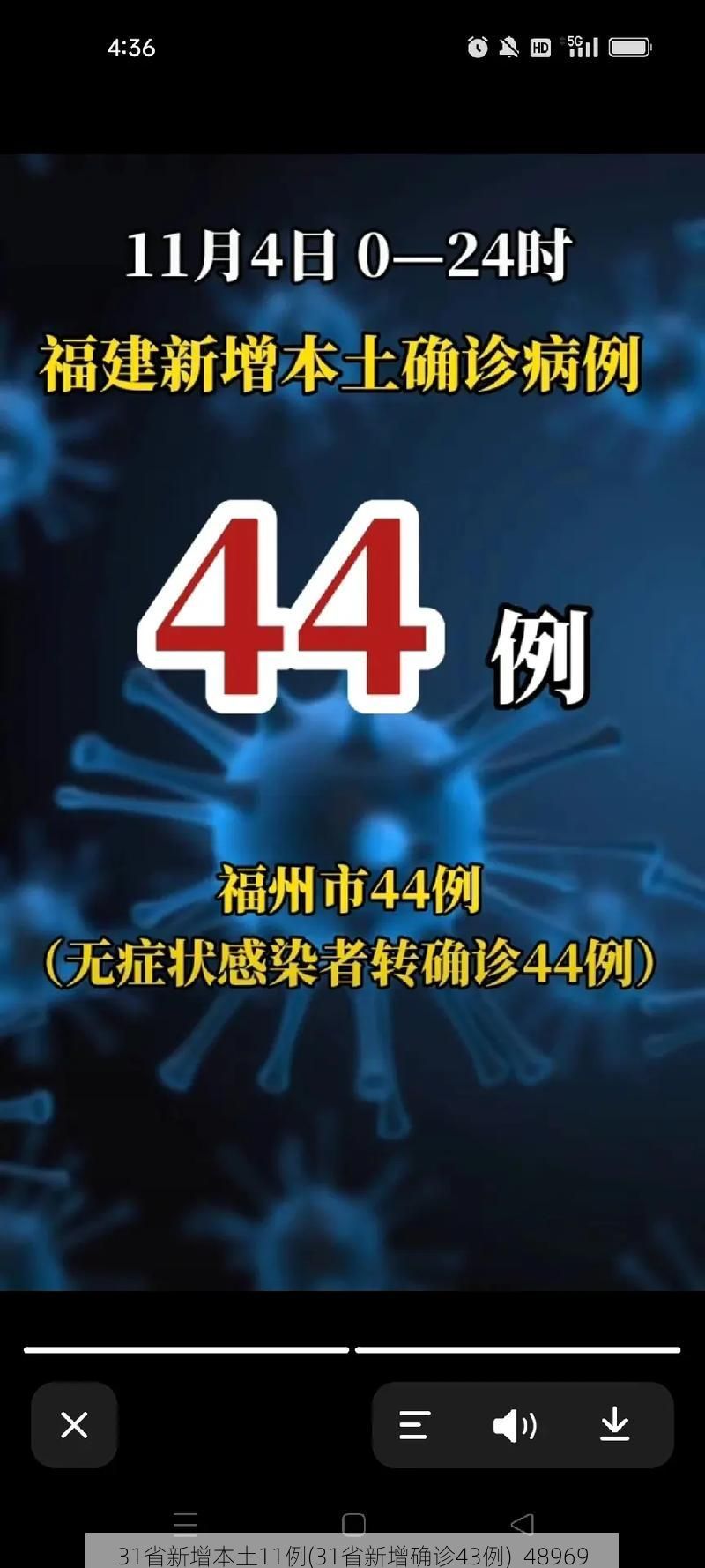 31省新增本土11例(31省新增确诊43例)_48969