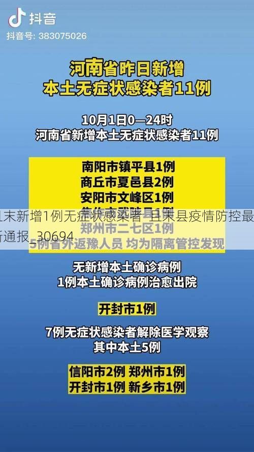 且末新增1例无症状感染者 且末县疫情防控最新通报_30694