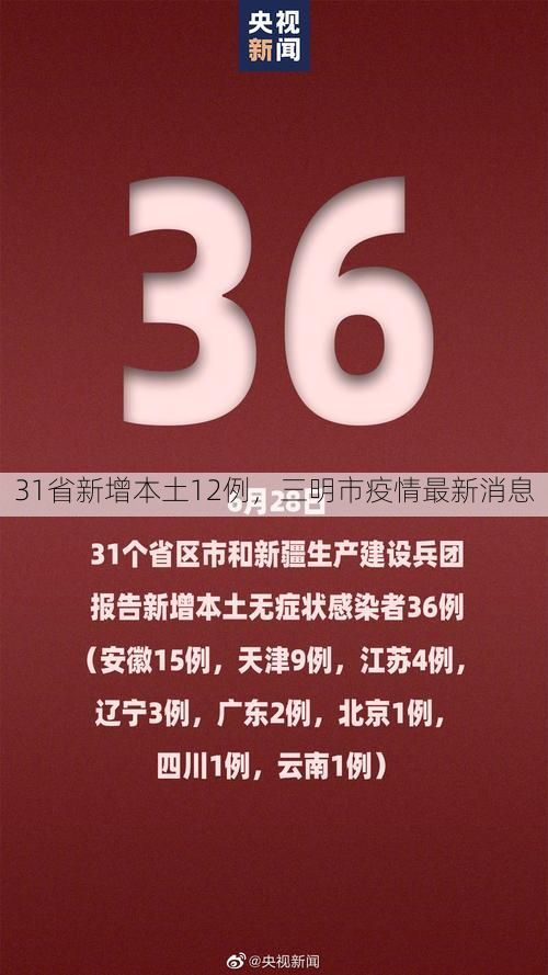 31省新增本土12例，三明市疫情最新消息