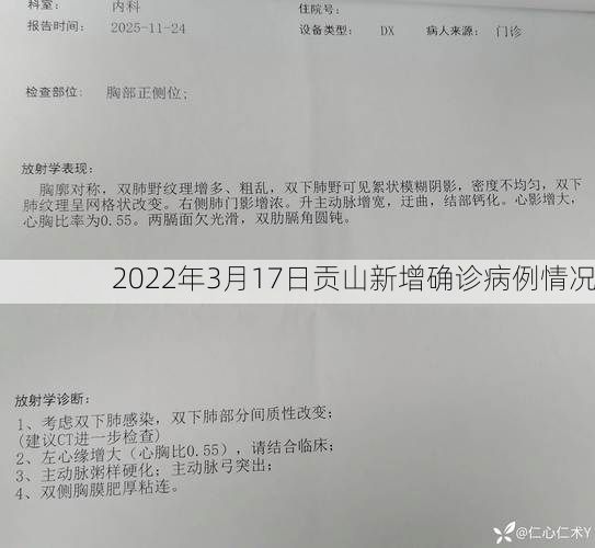 2022年3月17日贡山新增确诊病例情况