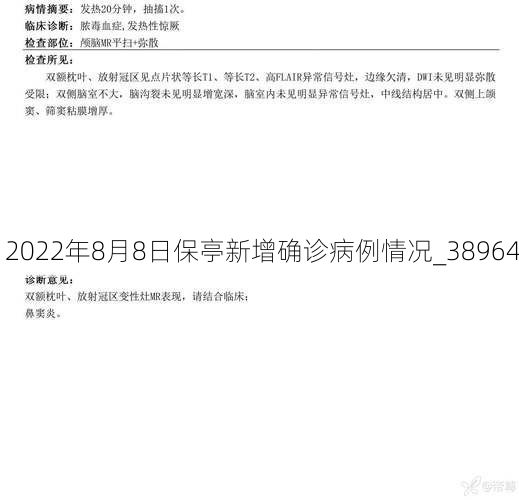 2022年8月8日保亭新增确诊病例情况_38964