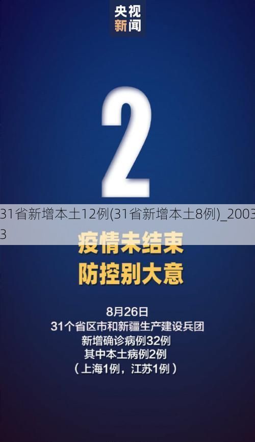 31省新增本土12例(31省新增本土8例)_20033