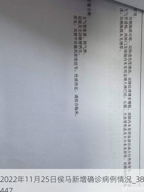 2022年11月25日侯马新增确诊病例情况_38447