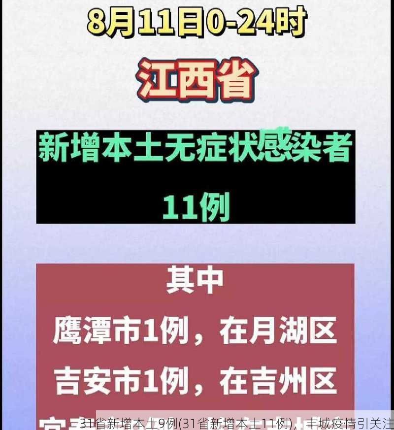 31省新增本土9例(31省新增本土11例)，丰城疫情引关注