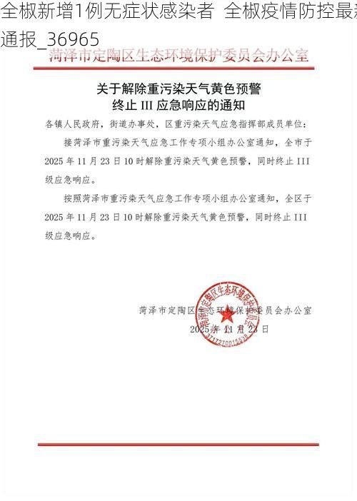 全椒新增1例无症状感染者  全椒疫情防控最新通报_36965