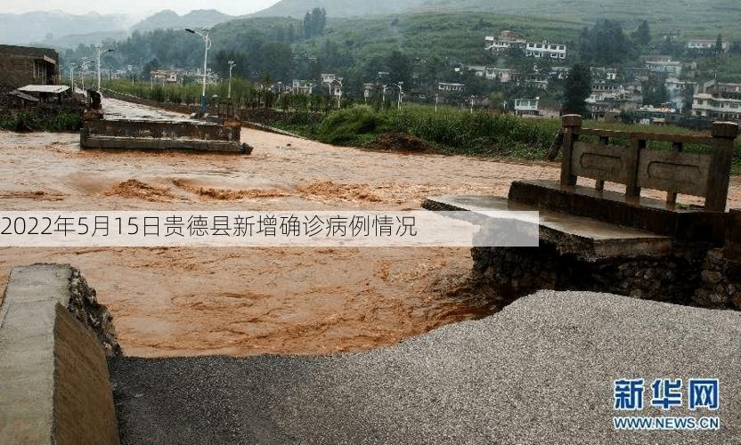 2022年5月15日贵德县新增确诊病例情况