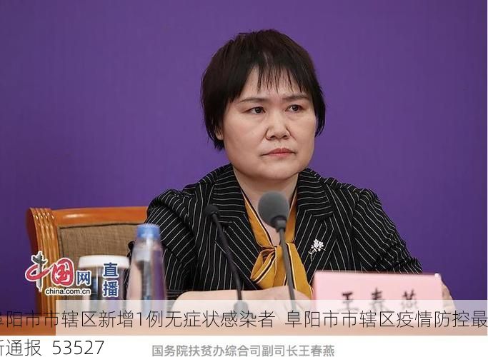 阜阳市市辖区新增1例无症状感染者  阜阳市市辖区疫情防控最新通报_53527