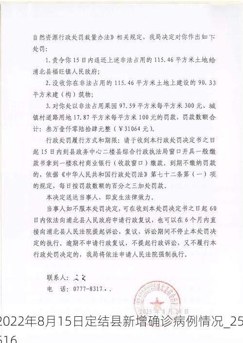 2022年8月15日定结县新增确诊病例情况_25516