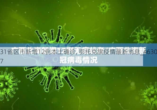 31省区市新增12例本土确诊, 鄂托克旗疫情最新消息_46307