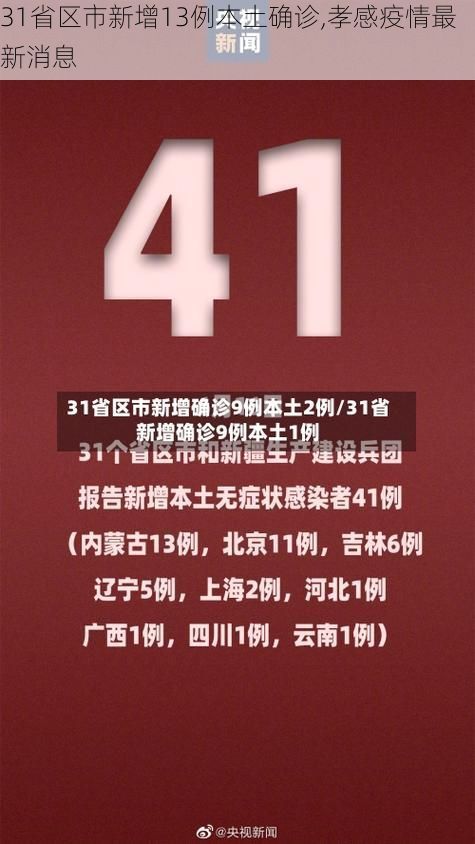 31省区市新增13例本土确诊,孝感疫情最新消息