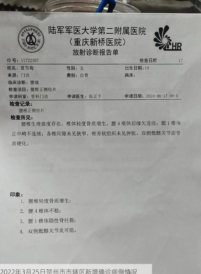 2022年3月25日贺州市市辖区新增确诊病例情况
