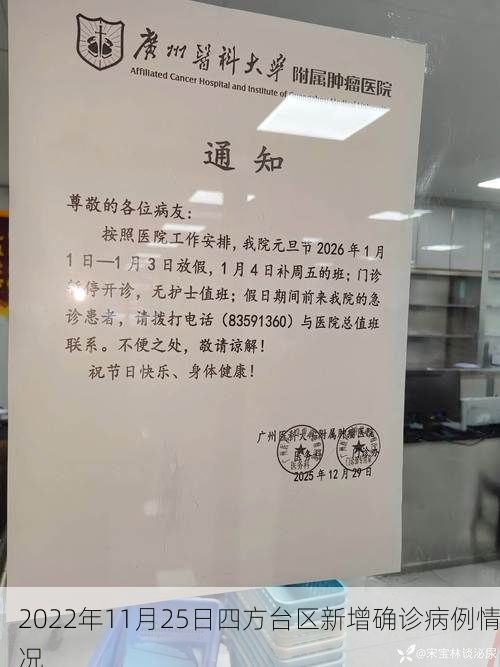 2022年11月25日四方台区新增确诊病例情况