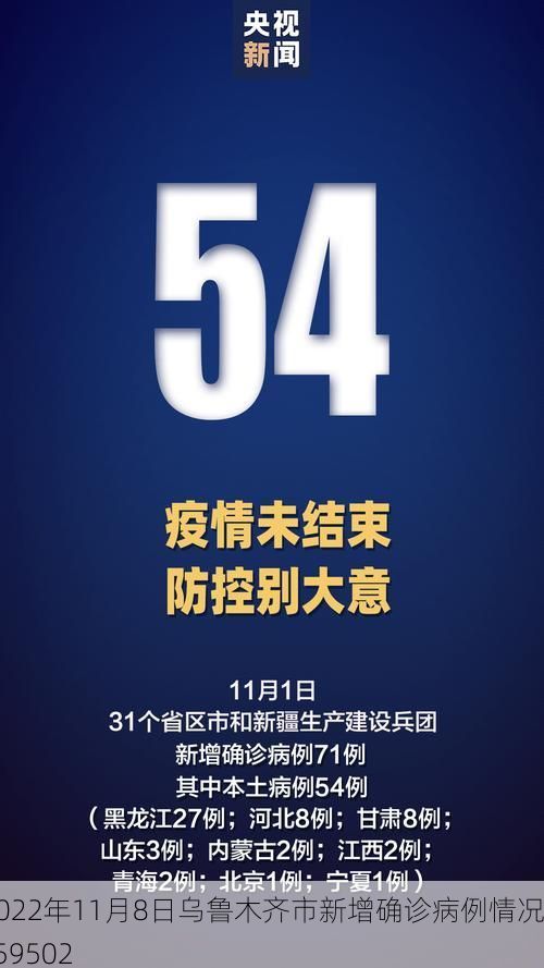 2022年11月8日乌鲁木齐市新增确诊病例情况_59502