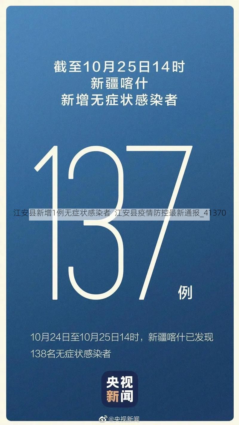 江安县新增1例无症状感染者  江安县疫情防控最新通报_41370
