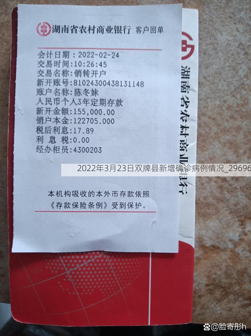 2022年3月23日双牌县新增确诊病例情况_29696
