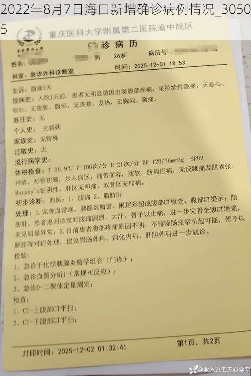 2022年8月7日海口新增确诊病例情况_30505