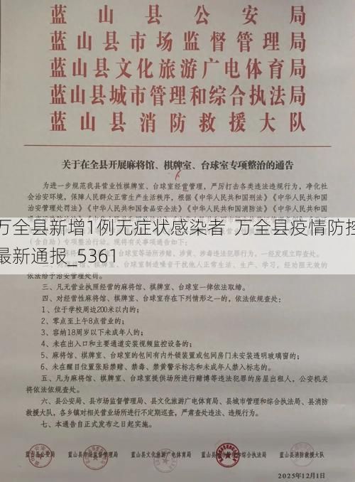 万全县新增1例无症状感染者  万全县疫情防控最新通报_5361