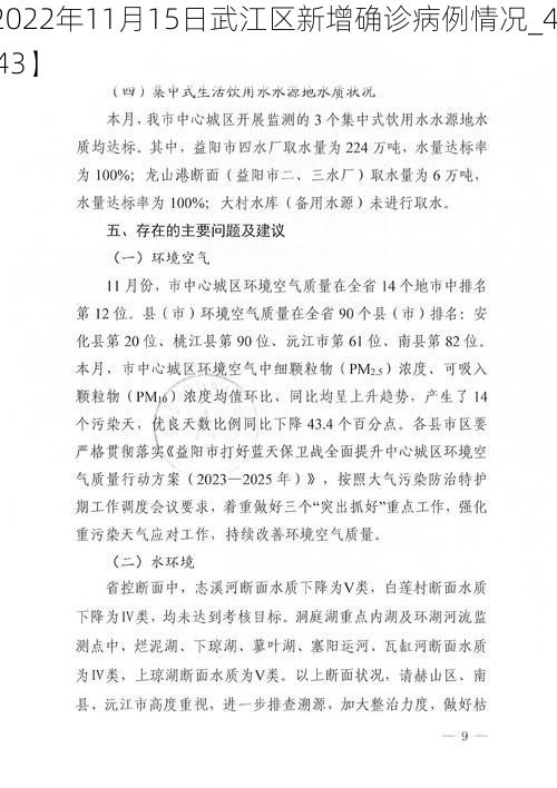 【2022年11月15日武江区新增确诊病例情况_46243】