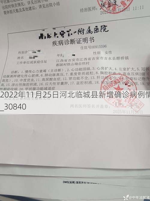 2022年11月25日河北临城县新增确诊病例情况_30840
