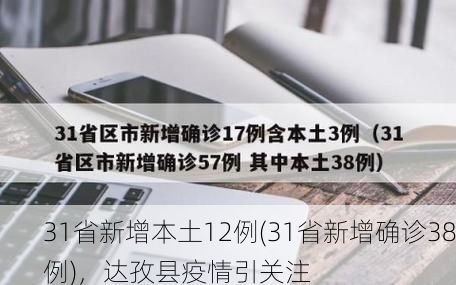 31省新增本土12例(31省新增确诊38例)，达孜县疫情引关注