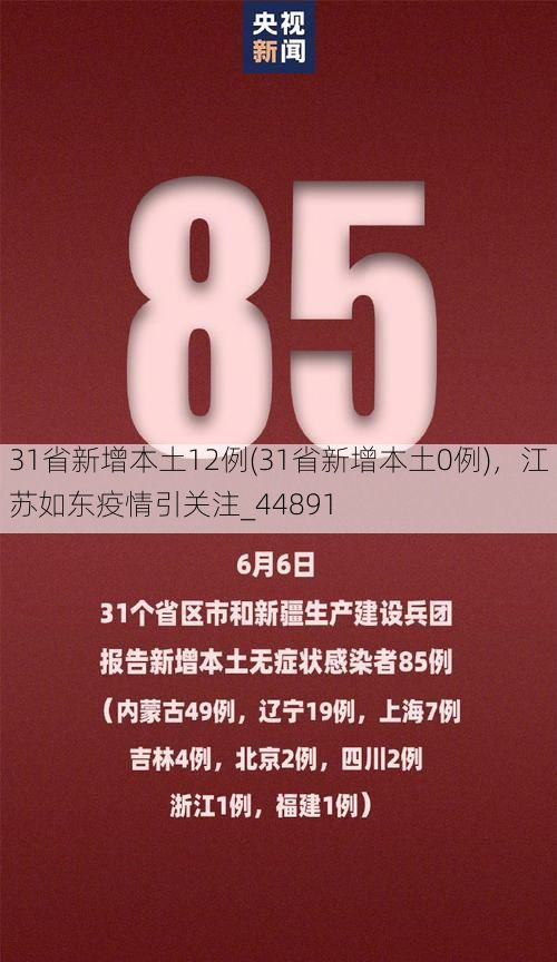 31省新增本土12例(31省新增本土0例)，江苏如东疫情引关注_44891