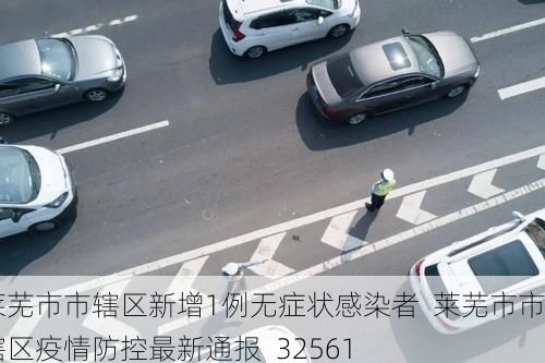 莱芜市市辖区新增1例无症状感染者 莱芜市市辖区疫情防控最新通报_32561