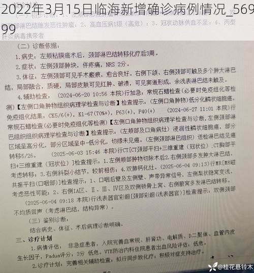 2022年3月15日临海新增确诊病例情况_56999