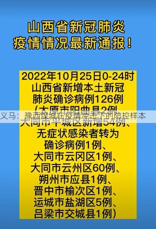 义马:豫西煤城在疫情冲击下的防控样本