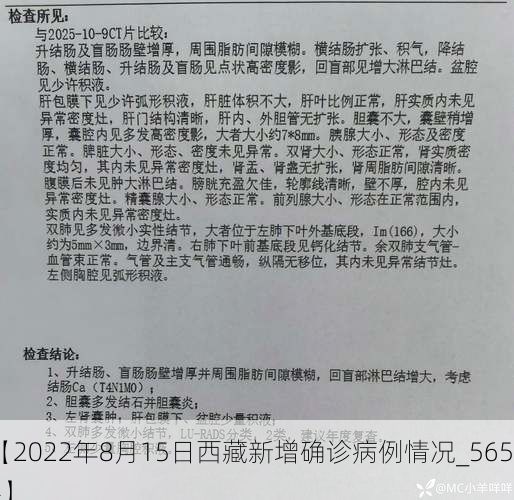 【2022年8月15日西藏新增确诊病例情况_56584】