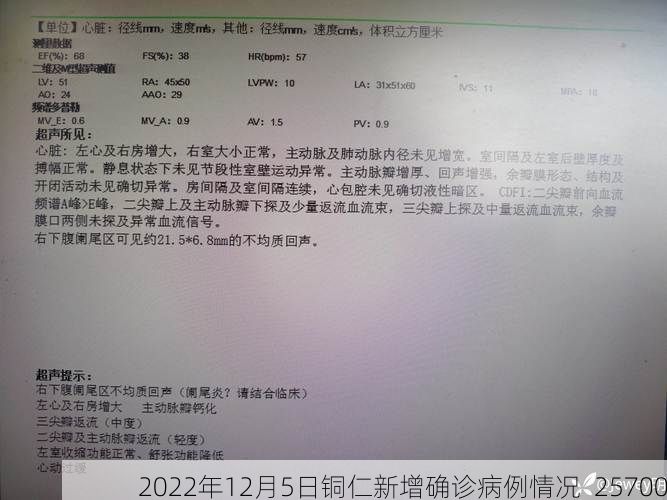 2022年12月5日铜仁新增确诊病例情况_25700