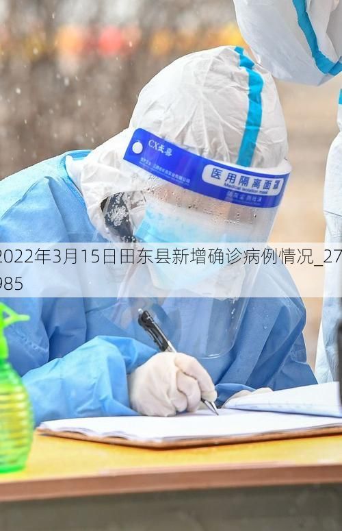 2022年3月15日田东县新增确诊病例情况_27985