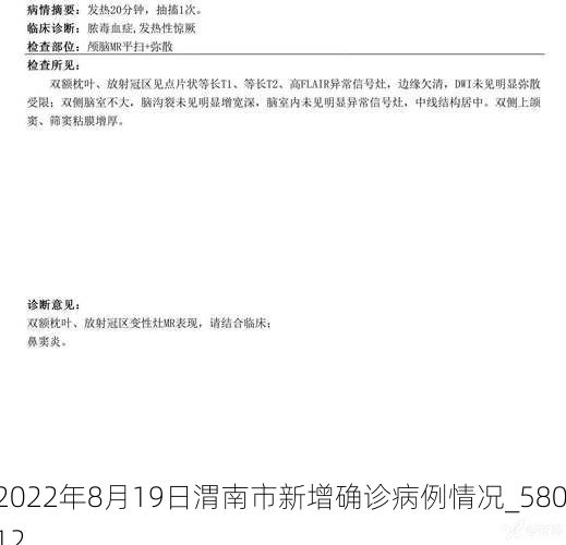 2022年8月19日渭南市新增确诊病例情况_58012
