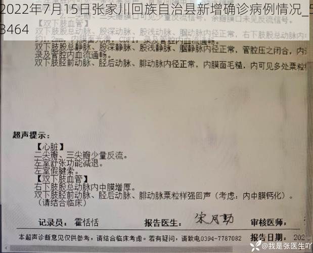 2022年7月15日张家川回族自治县新增确诊病例情况_53464