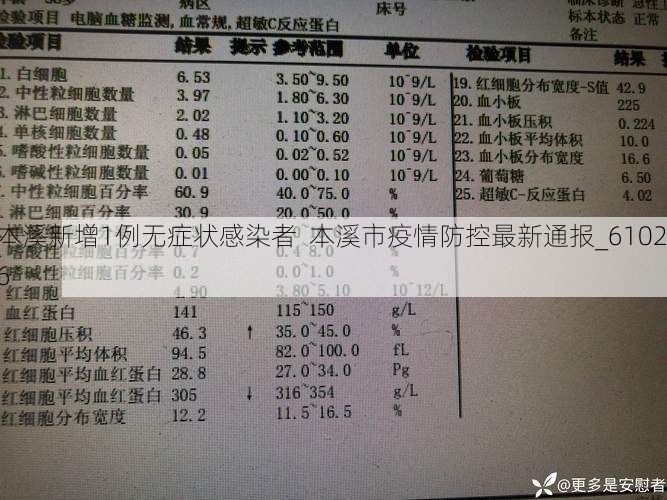 本溪新增1例无症状感染者  本溪市疫情防控最新通报_61026