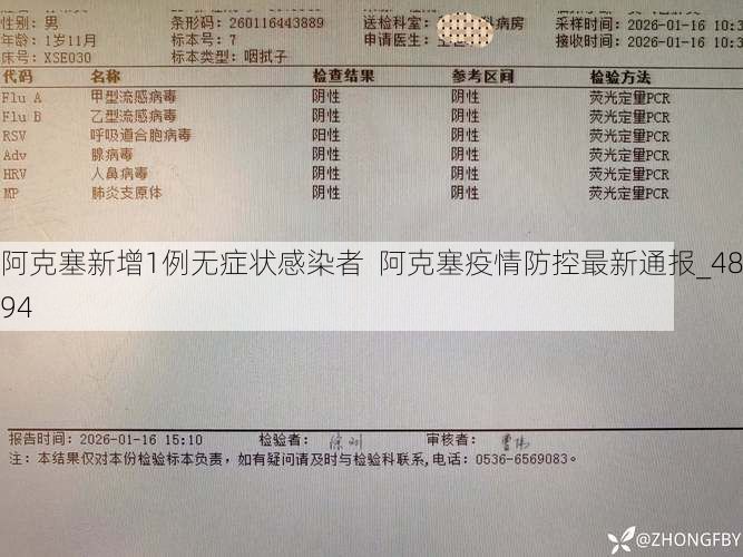阿克塞新增1例无症状感染者 阿克塞疫情防控最新通报_48394