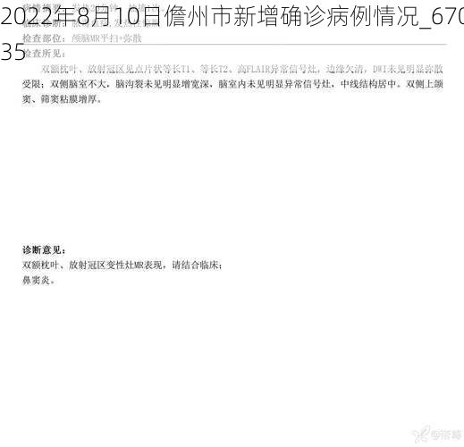 2022年8月10日儋州市新增确诊病例情况_67035