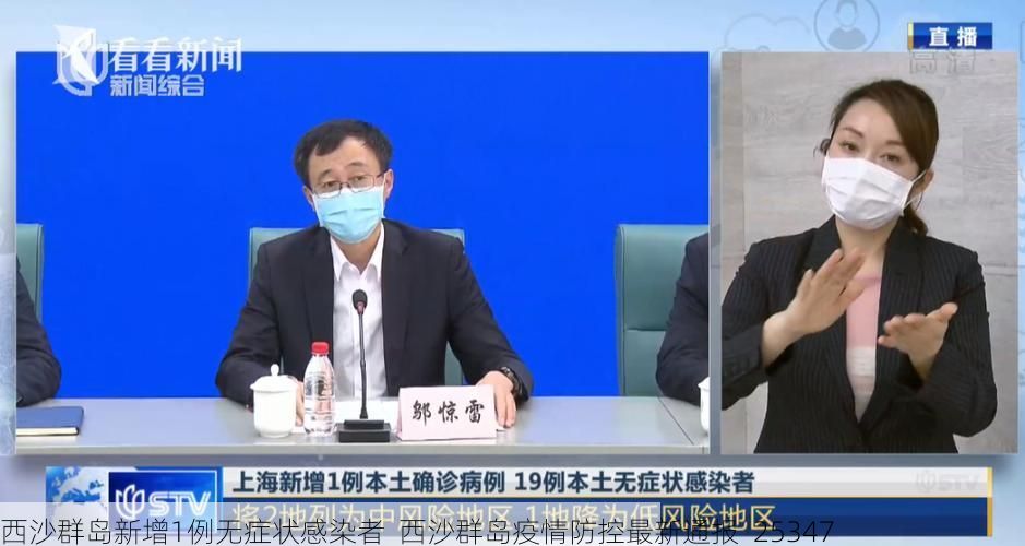 西沙群岛新增1例无症状感染者 西沙群岛疫情防控最新通报_25347