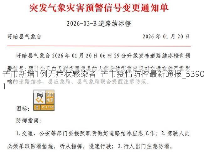 芒市新增1例无症状感染者 芒市疫情防控最新通报_53901