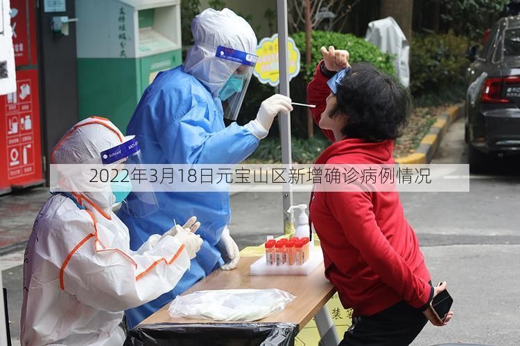 2022年3月18日元宝山区新增确诊病例情况