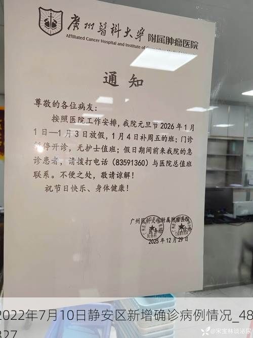 2022年7月10日静安区新增确诊病例情况_48327