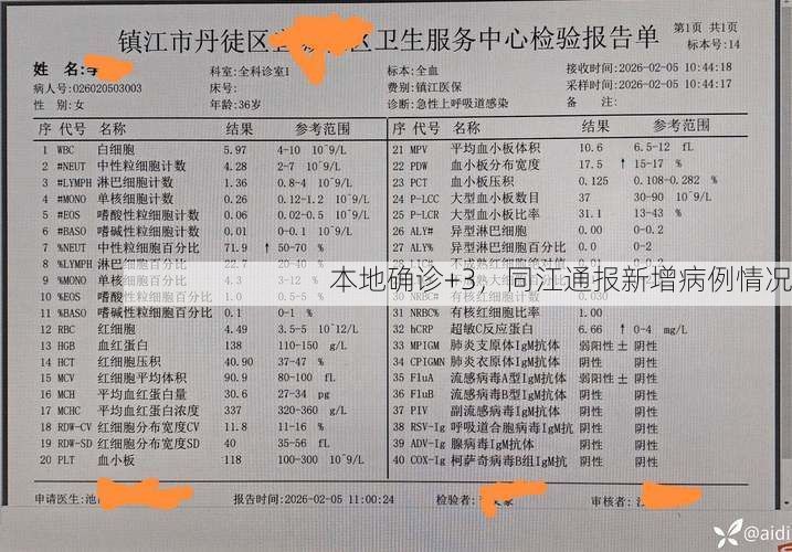 本地确诊+3,同江通报新增病例情况