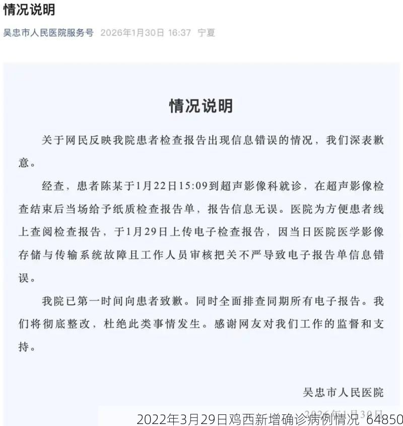 2022年3月29日鸡西新增确诊病例情况_64850